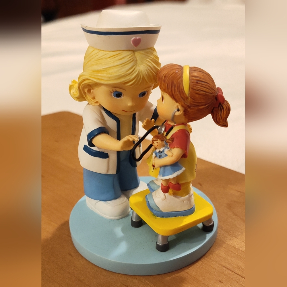 Hamilton Collection "Nurses Care For Tender Hearts" Figure